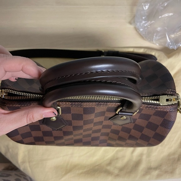 ***SOLD Louis Vuitton Speedy Bandoulière 25 in Damier Ebene - Picture 7 of 12
